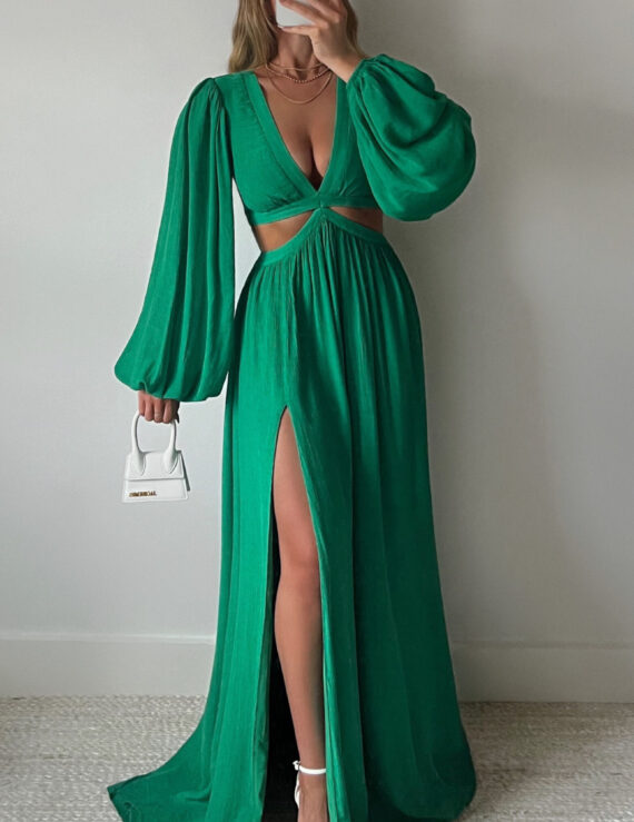 Patterned Maxi Dress