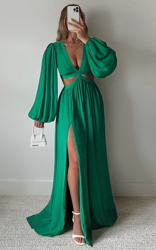 Patterned Maxi Dress